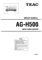 Teac AG-H500-Service-Manual 